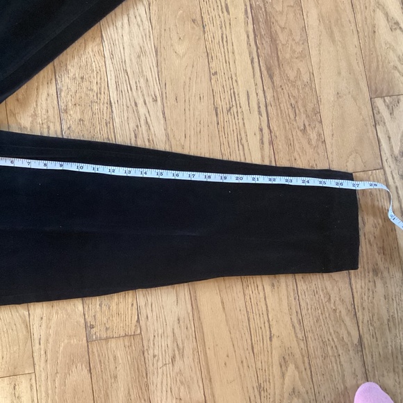 GAP Black velvety dressy pants, EUC, size 12 short - Picture 3 of 3
